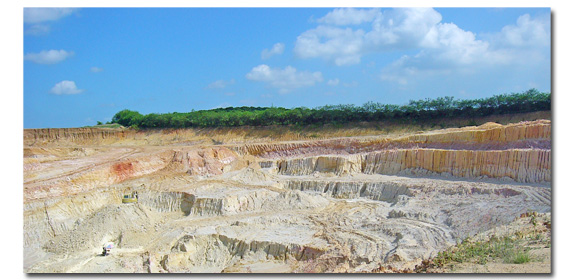 廣西合浦縣-高嶺土探明儲量達(dá)1.8億噸，