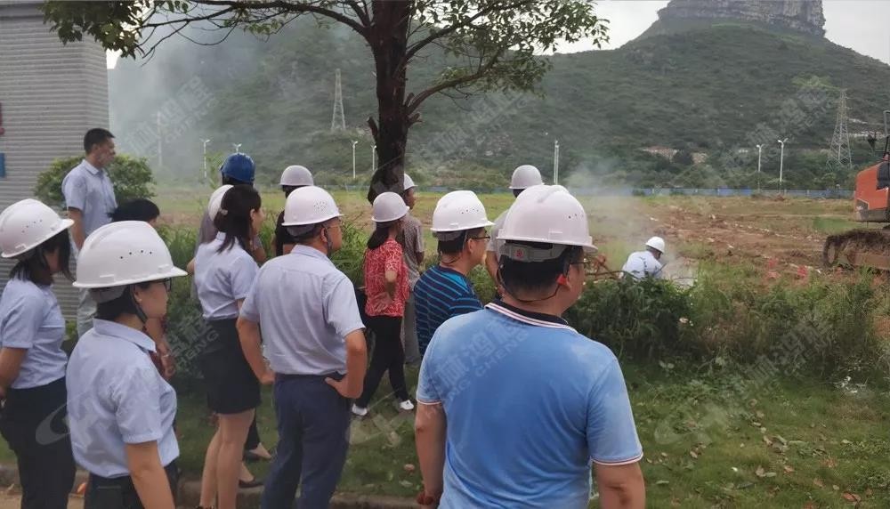 桂林鴻程機(jī)電設(shè)備有限公司廠區(qū)2#生產(chǎn)廠房開工大吉！